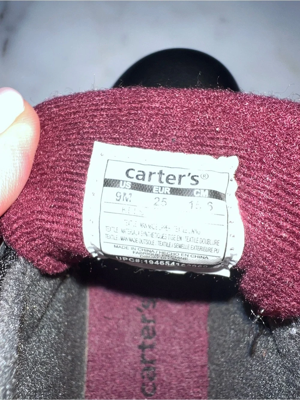 Carters traction excellent